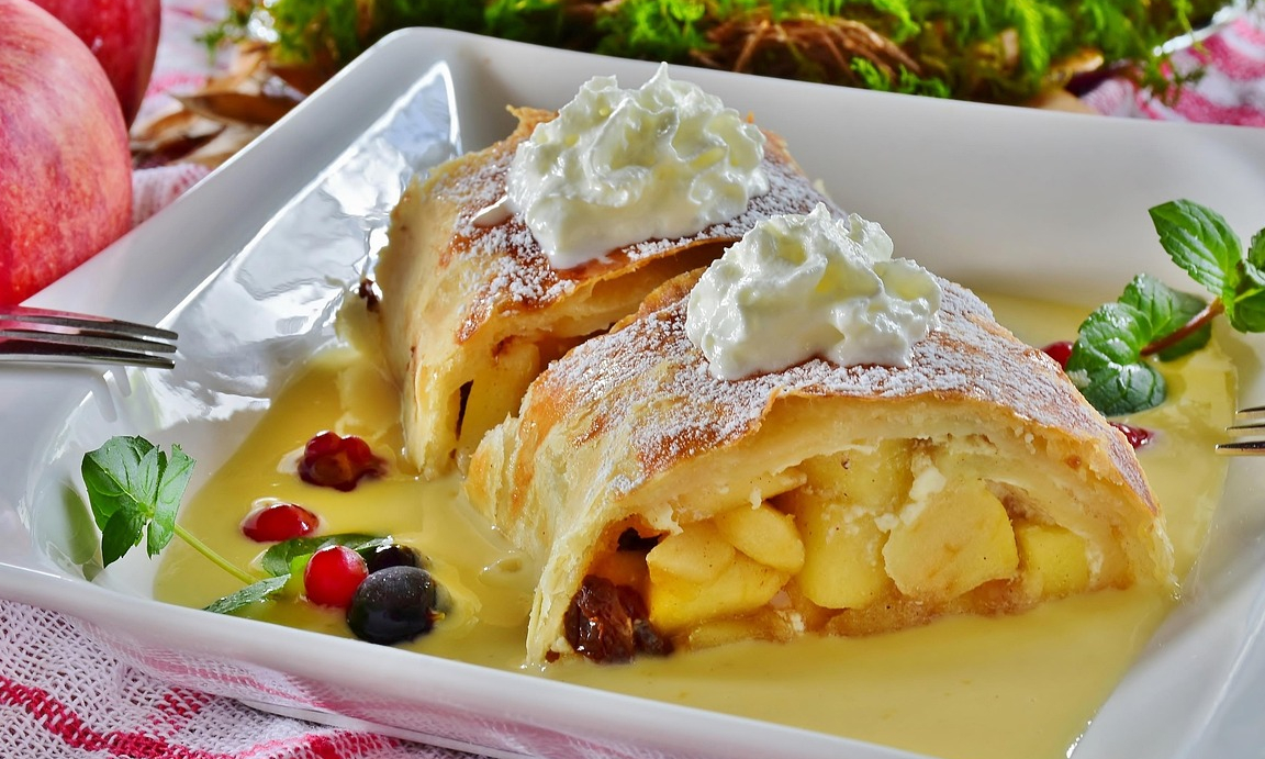 Catering Apfelstrudel