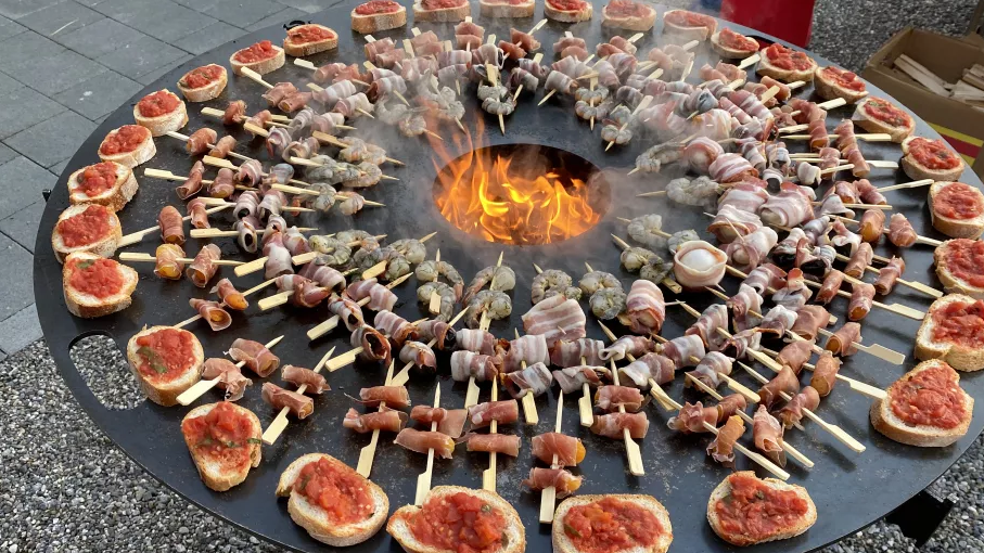Catering Feuerplatte