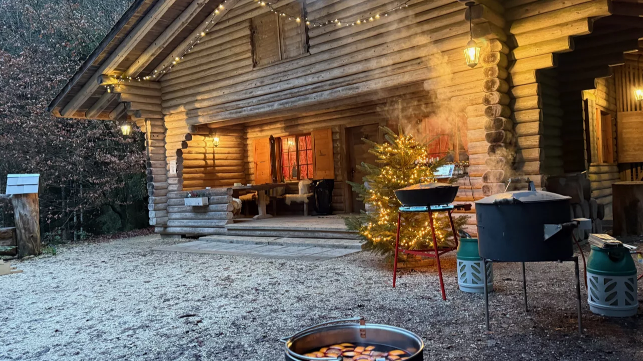 Teamevent waldhüttenparty